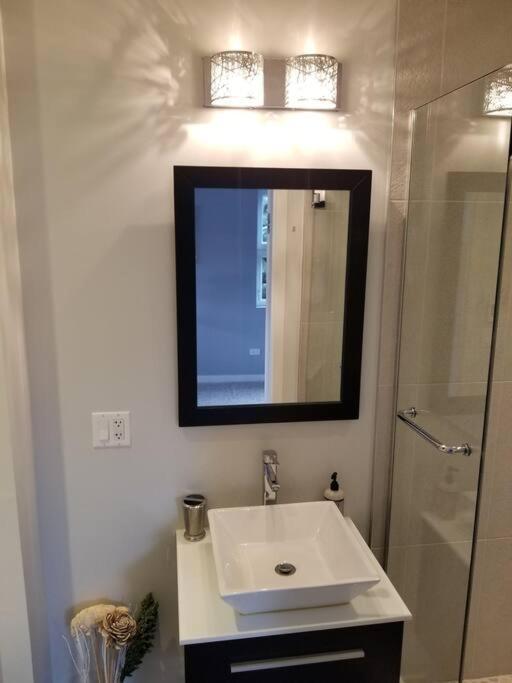 Апартаменты Nice And Cozy. Sleeps 5. Чикаго Экстерьер фото